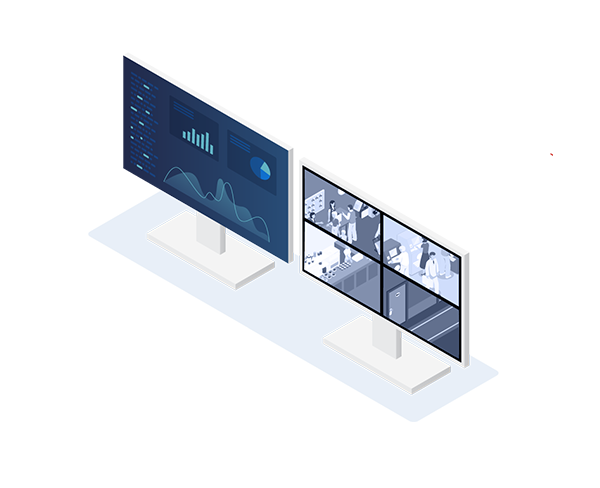 Data visualization dashboard showing real-time video analytics for improved business decision-making.