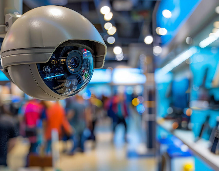 Smart video surveillance system using AI to detect shoplifting attempts in a retail store, enhancing security and customer experience.